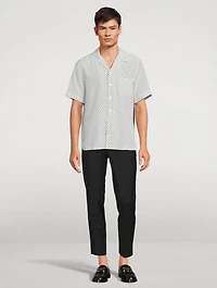 Silk Short-Sleeve Shirt