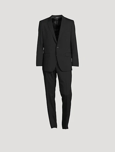 Wool Stretch Two-Piece Suit