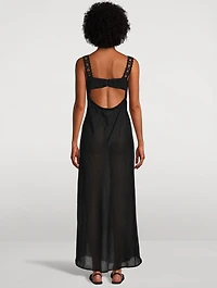 Sophie Maxi Dress With Lace Trim