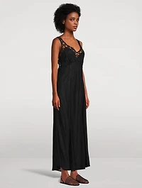 Sophie Maxi Dress With Lace Trim