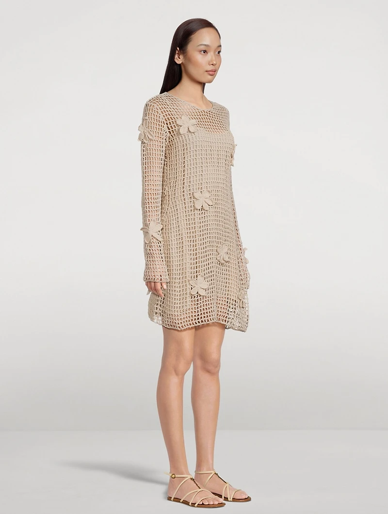 Wild Daisy Crochet Dress