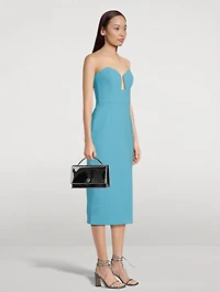 Michelle Strapless Midi Dress