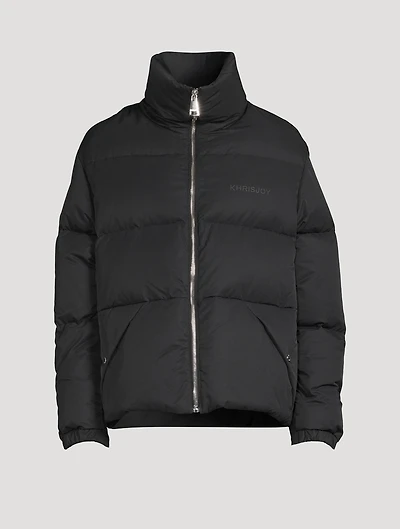 Oversized Down Bomber Jacket