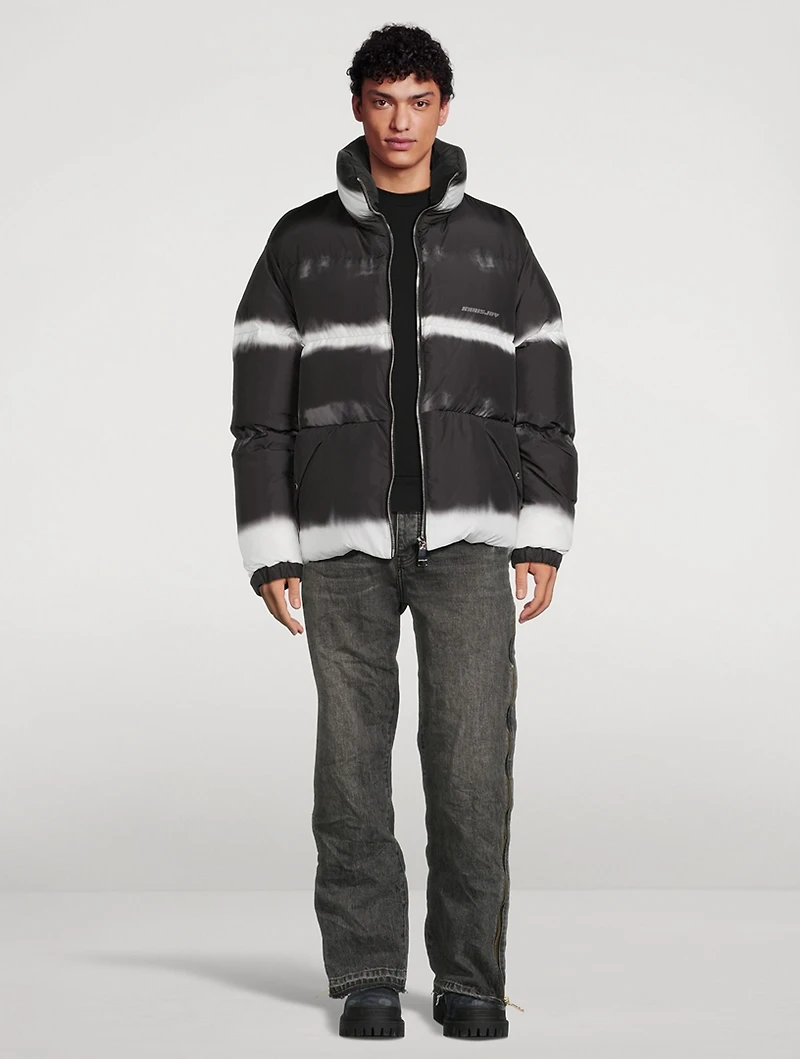 Oversized Down Bomber Jacket