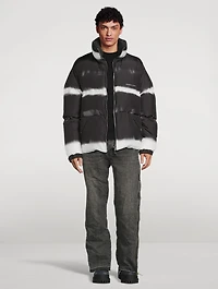 Oversized Down Bomber Jacket