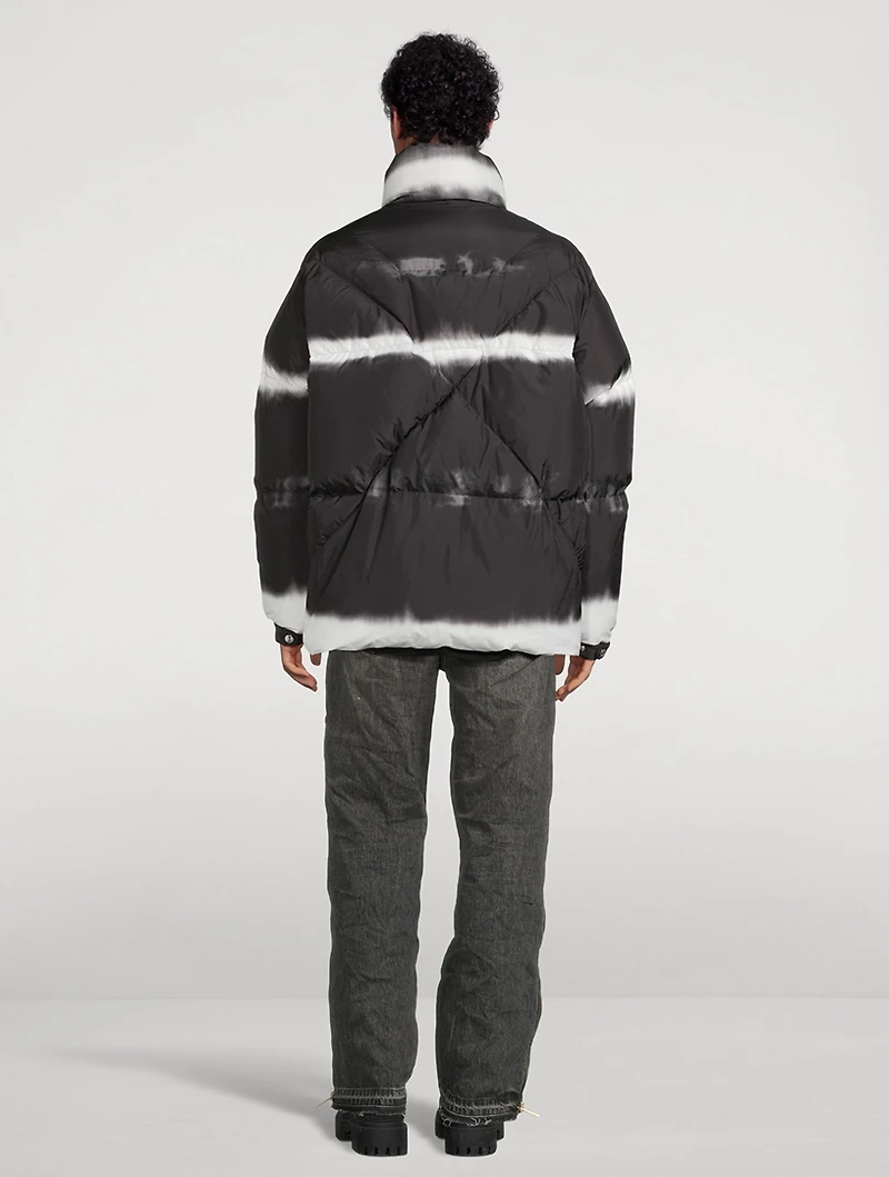 Oversized Down Bomber Jacket