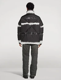 Oversized Down Bomber Jacket