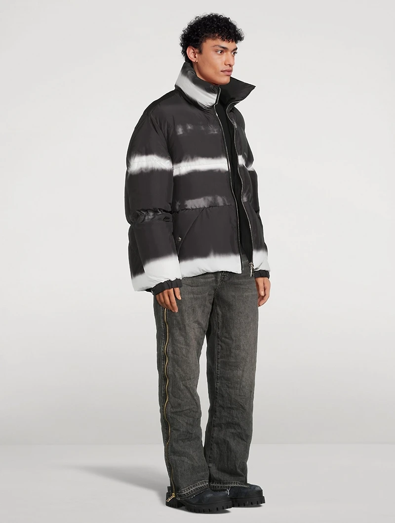 Oversized Down Bomber Jacket