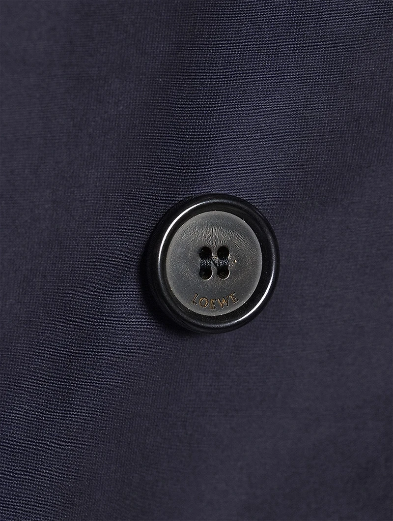 Wool-Blend Double-Breasted Jacket