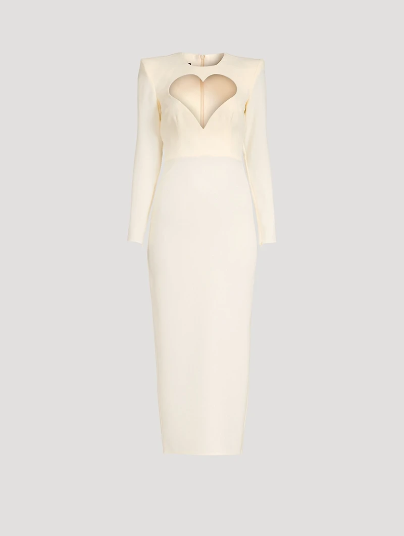 Monroe Heart Midi Dress