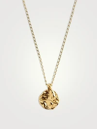 002 Classic Coin Pendant Necklace
