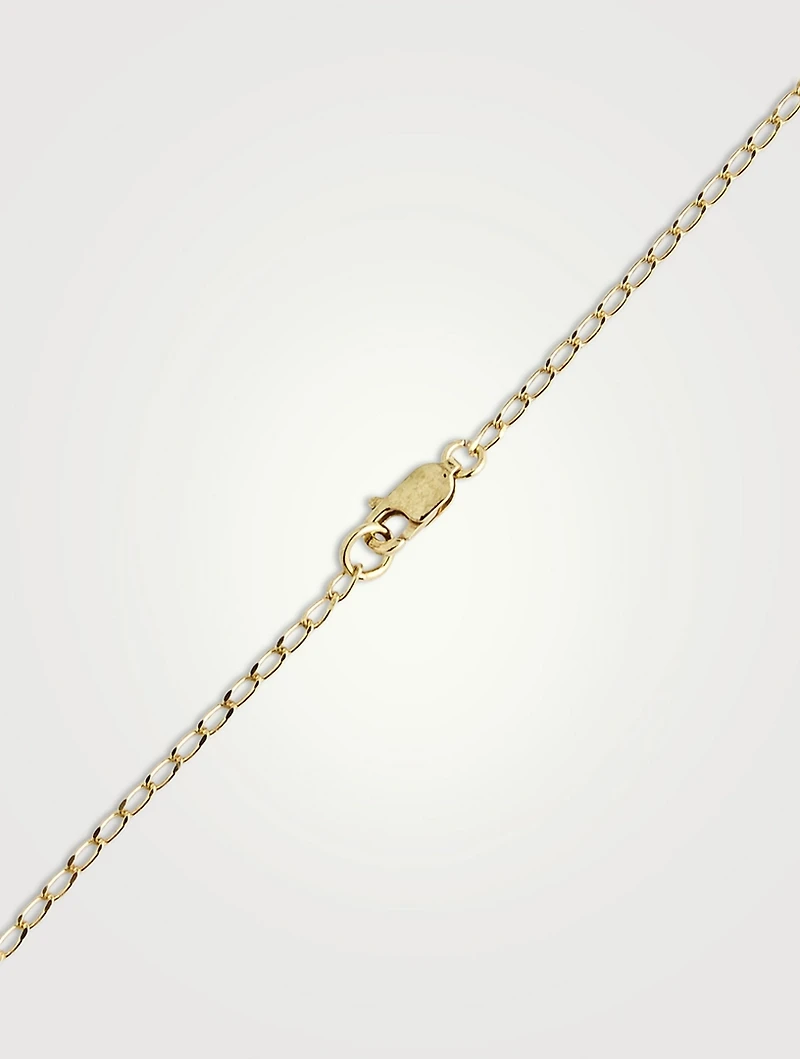 002 Classic Coin Pendant Necklace