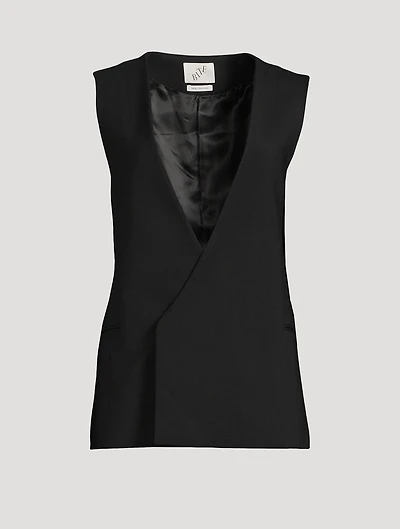 Tuxe Sleeveless Blazer