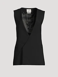 Tuxe Sleeveless Blazer