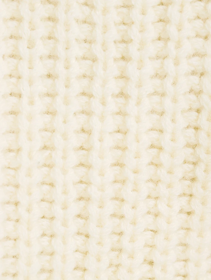 Chunky Wool Crewneck Sweater