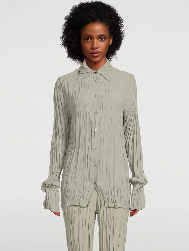 Maisie Plissé Shirt