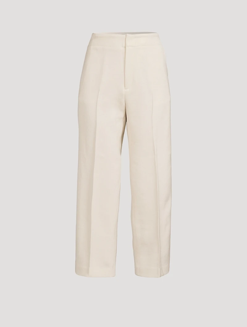 Cheval Wool Cropped Pants
