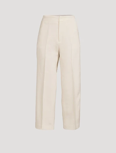 Cheval Wool Cropped Pants