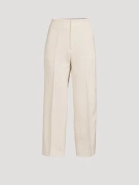 Cheval Wool Cropped Pants