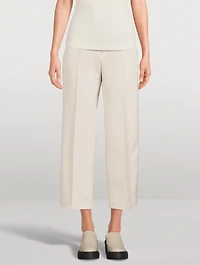Cheval Wool Cropped Pants