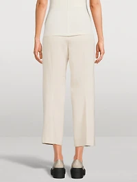 Cheval Wool Cropped Pants