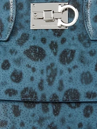 Studio Soft Embossed Leather Satchel