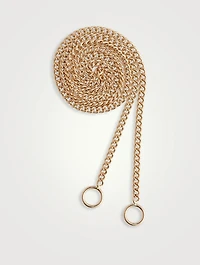 14K Gold Not So Heavy Curb Chain Necklace