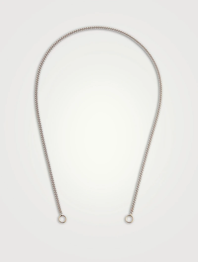 Sterling Silver Not So Heavy Curb Chain Necklace