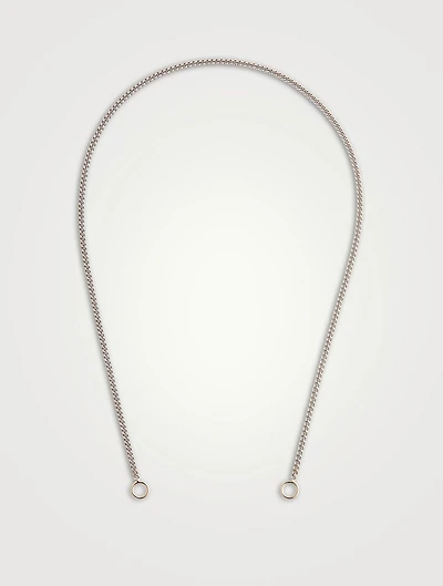 Sterling Silver Not So Heavy Curb Chain Necklace