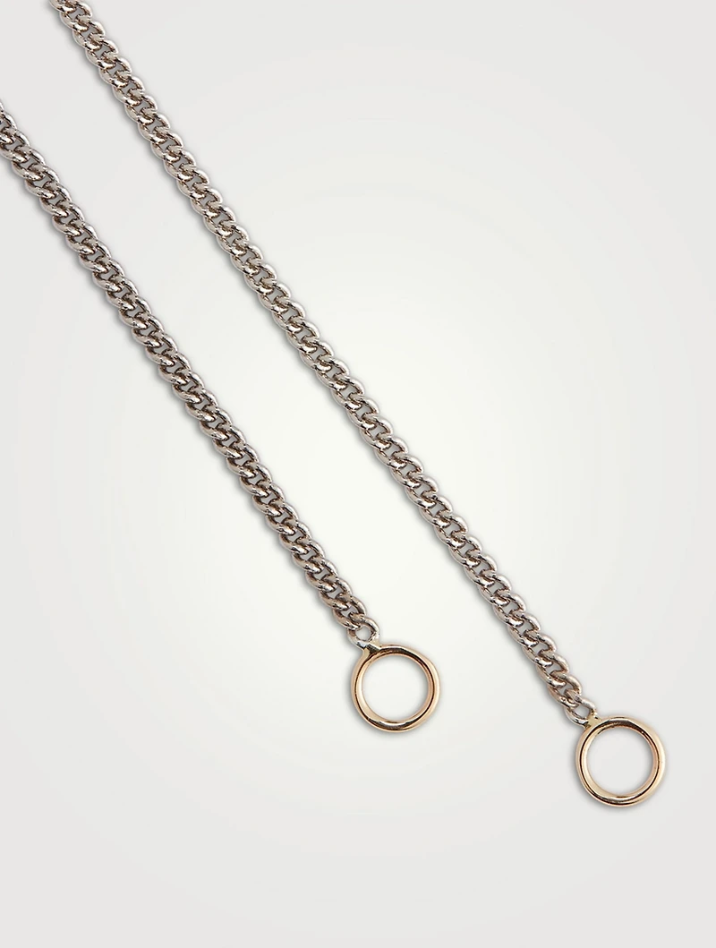 Sterling Silver Not So Heavy Curb Chain Necklace