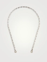 Sterling Silver Biker Chain Necklace
