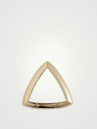 18K Gold Triangle Lock