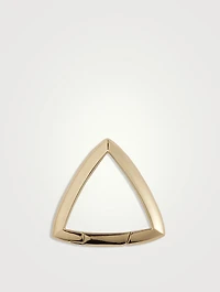 18K Gold Triangle Lock