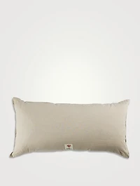 Large Feathers Lumbar Pillow