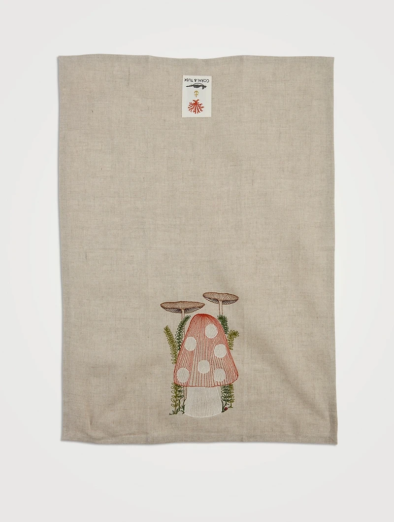 Mushroom Tea Towel