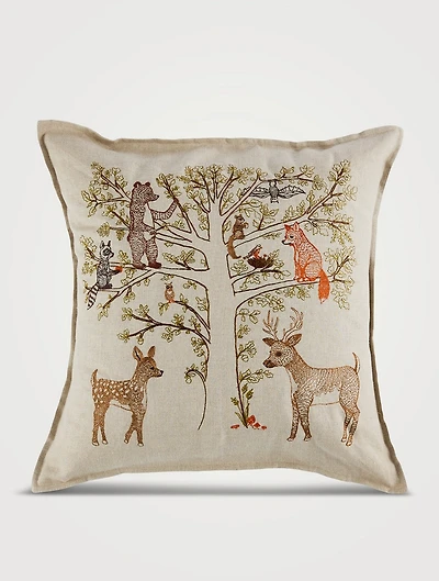 Woodland Living Tree Pillow