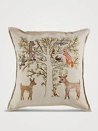 Woodland Living Tree Pillow