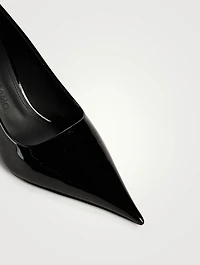 Patent Leather Wedge Pumps