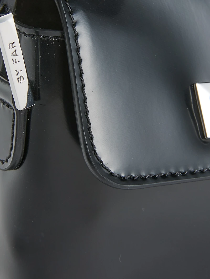 Baby Billy Semi-Patent Leather Shoulder Bag