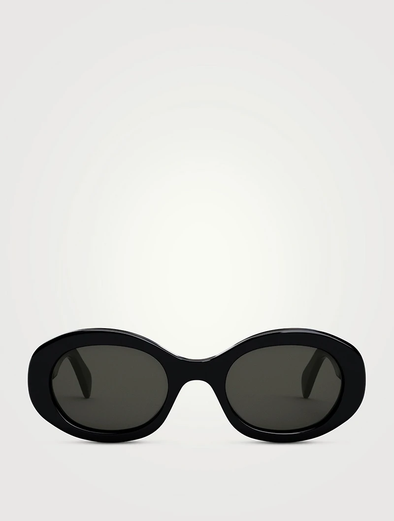 Triomphe Oval Sunglasses