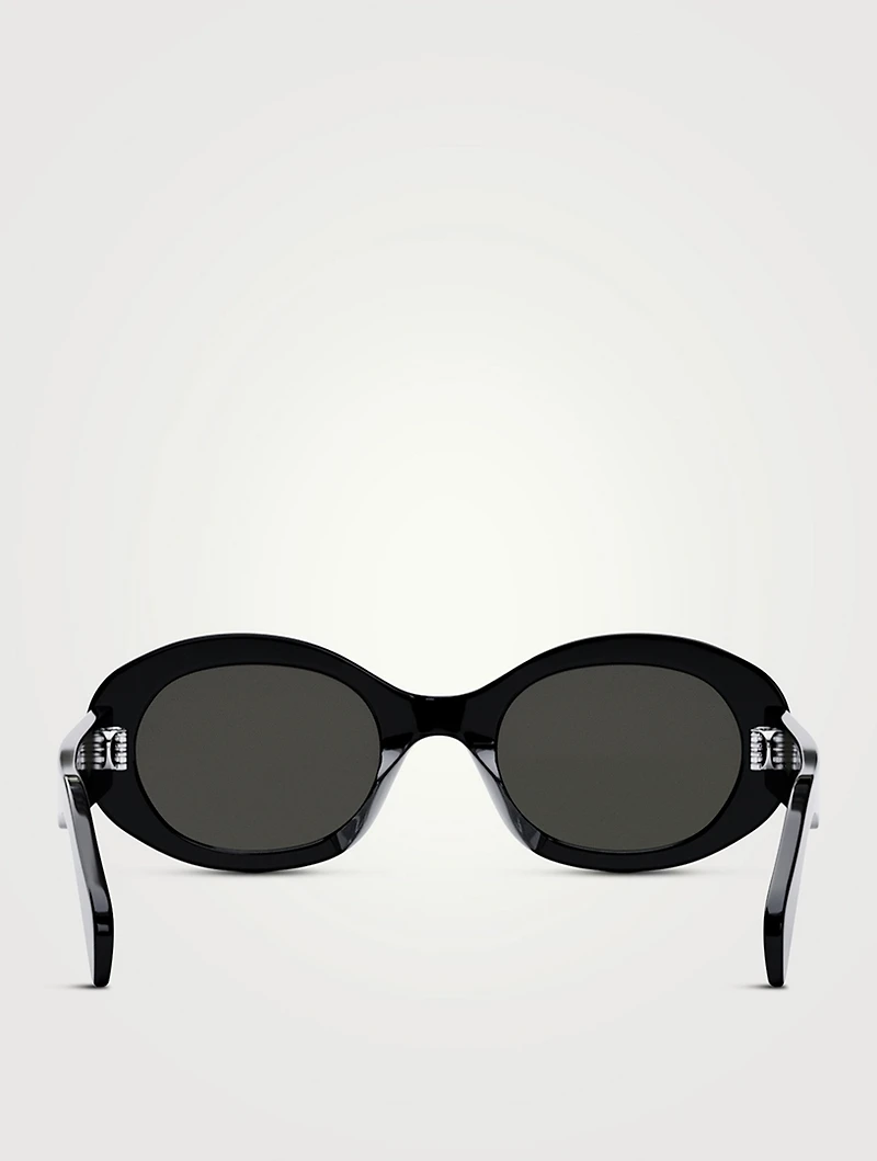 Triomphe Oval Sunglasses