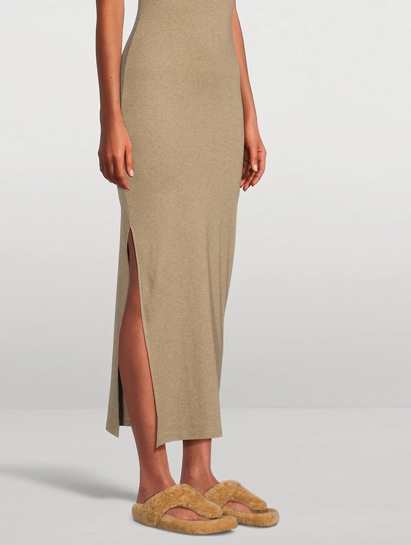 Ease Shearling Thong Sandals