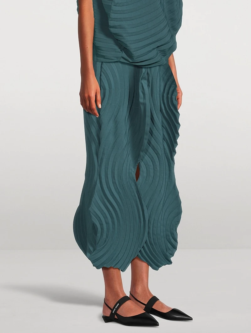 Resonant Pleats Skirt