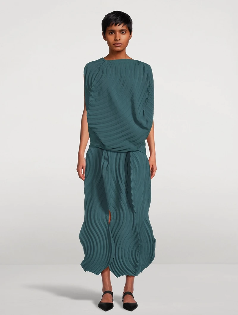 Resonant Pleats Skirt