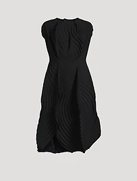 Resonant Pleats Midi Dress
