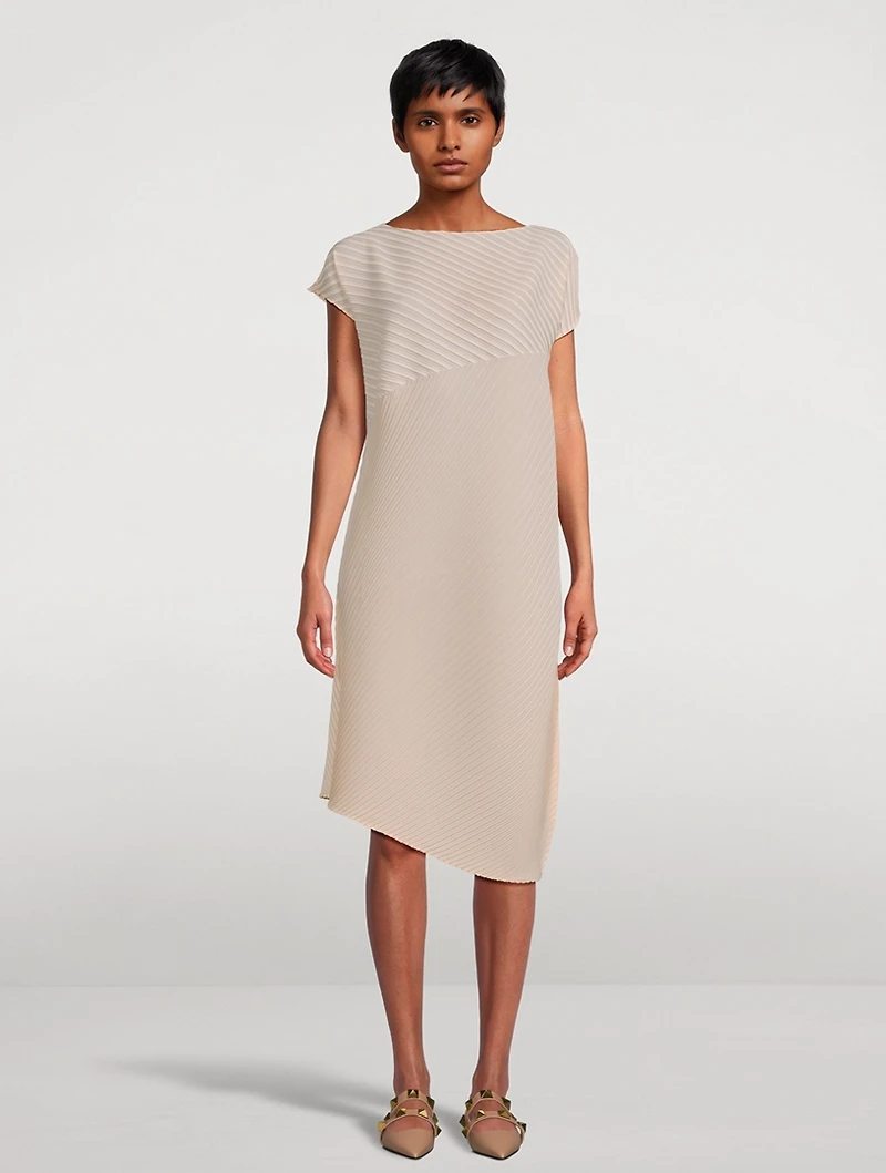 Plaster Pleats Dress