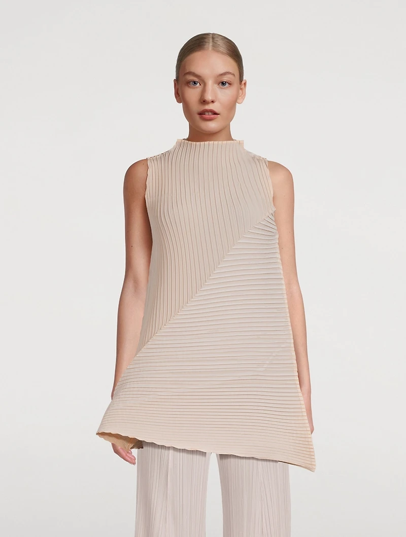 Plaster Pleats Top