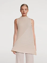 Plaster Pleats Top
