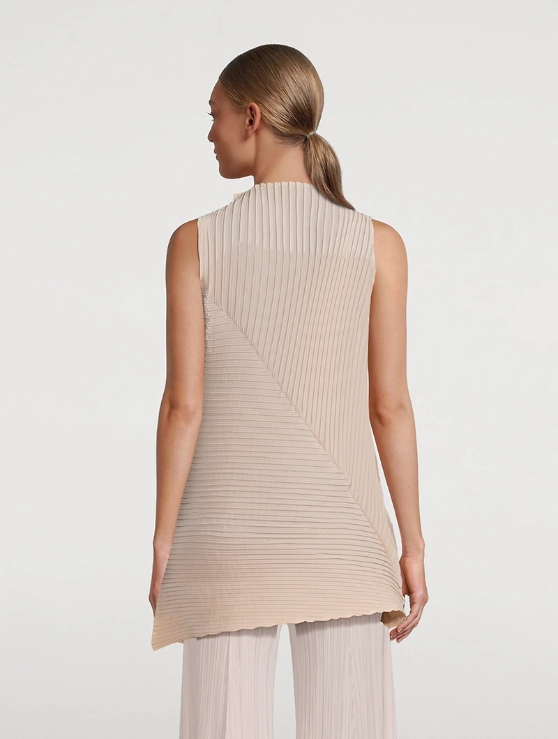 Plaster Pleats Top
