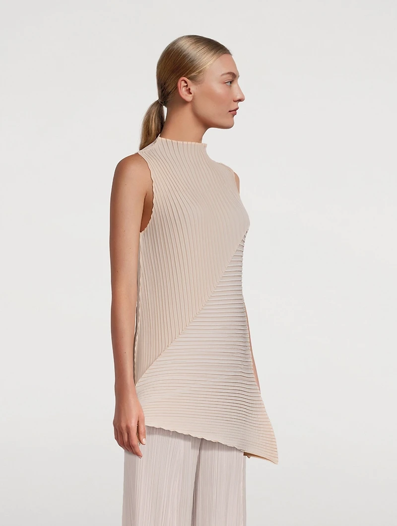Plaster Pleats Top